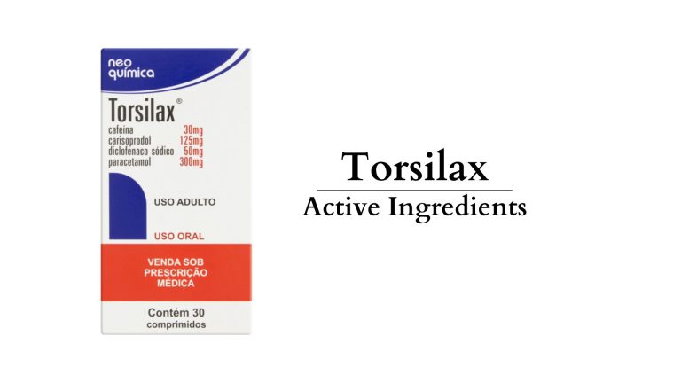 Torsilax Active Ingredients